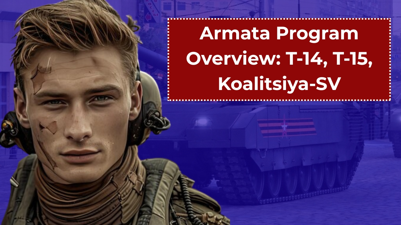 Armata Program Overview: T-14, T-15, Koalitsiya-SV