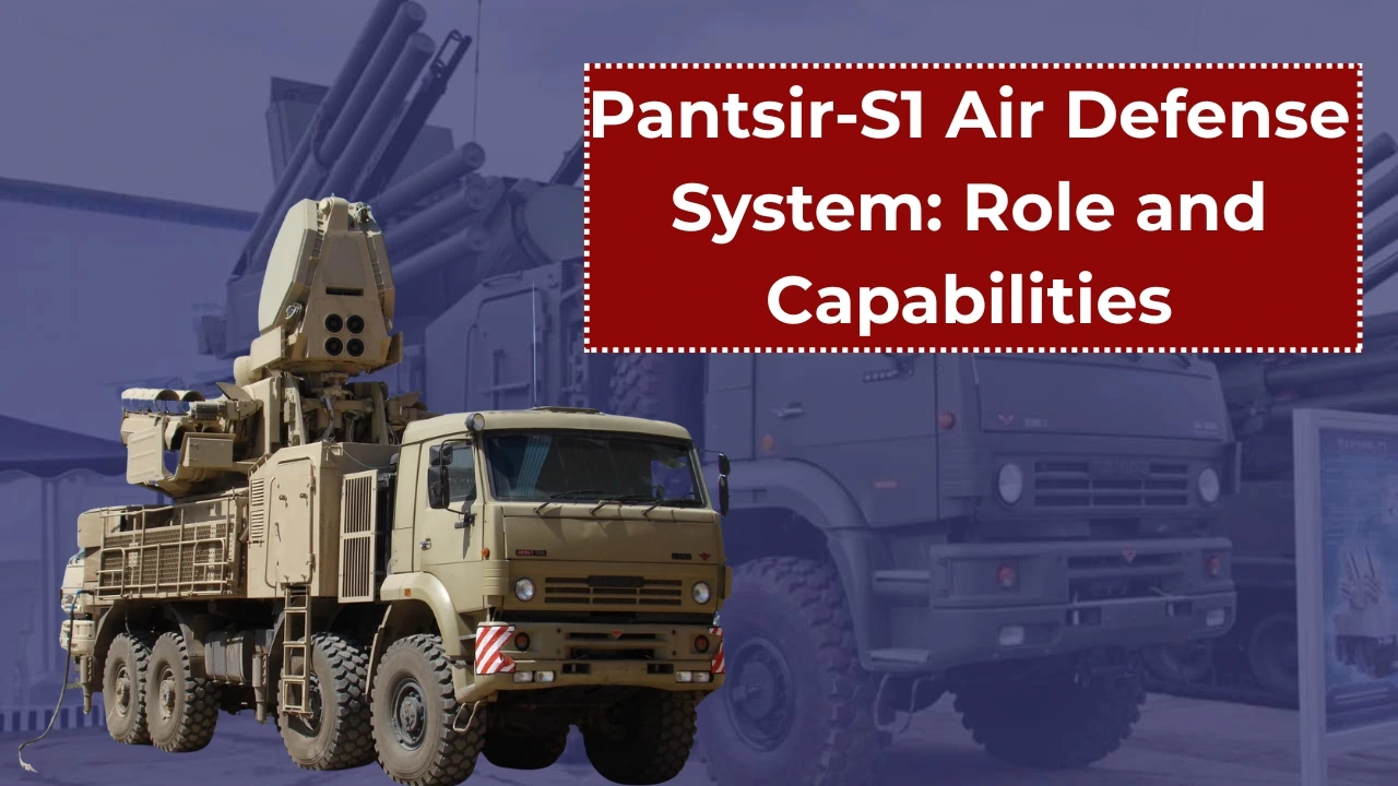 Pantsir-S1 Air Defense System: Role and Capabilities