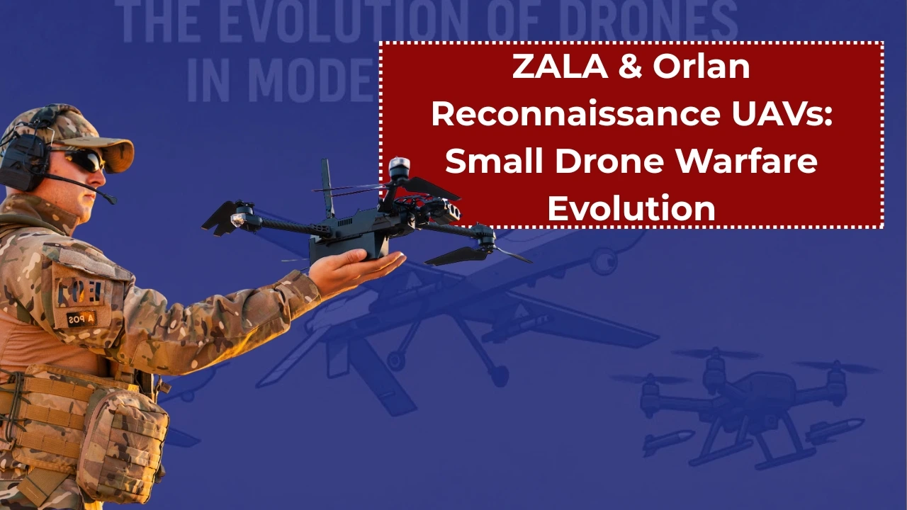 ZALA & Orlan Reconnaissance UAVs: Small Drone Warfare Evolution