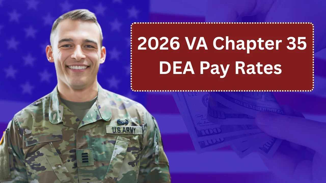 2026 VA Chapter 35 DEA Pay Rates Full Breakdown for Spouses and Dependents