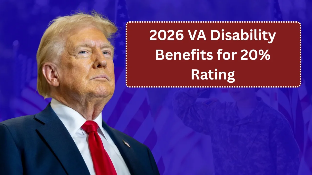 2026 VA Disability Benefits for 20% Rating