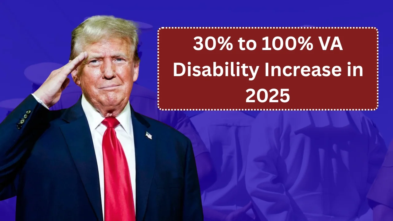 30% to 100% VA Disability Increase in 2025