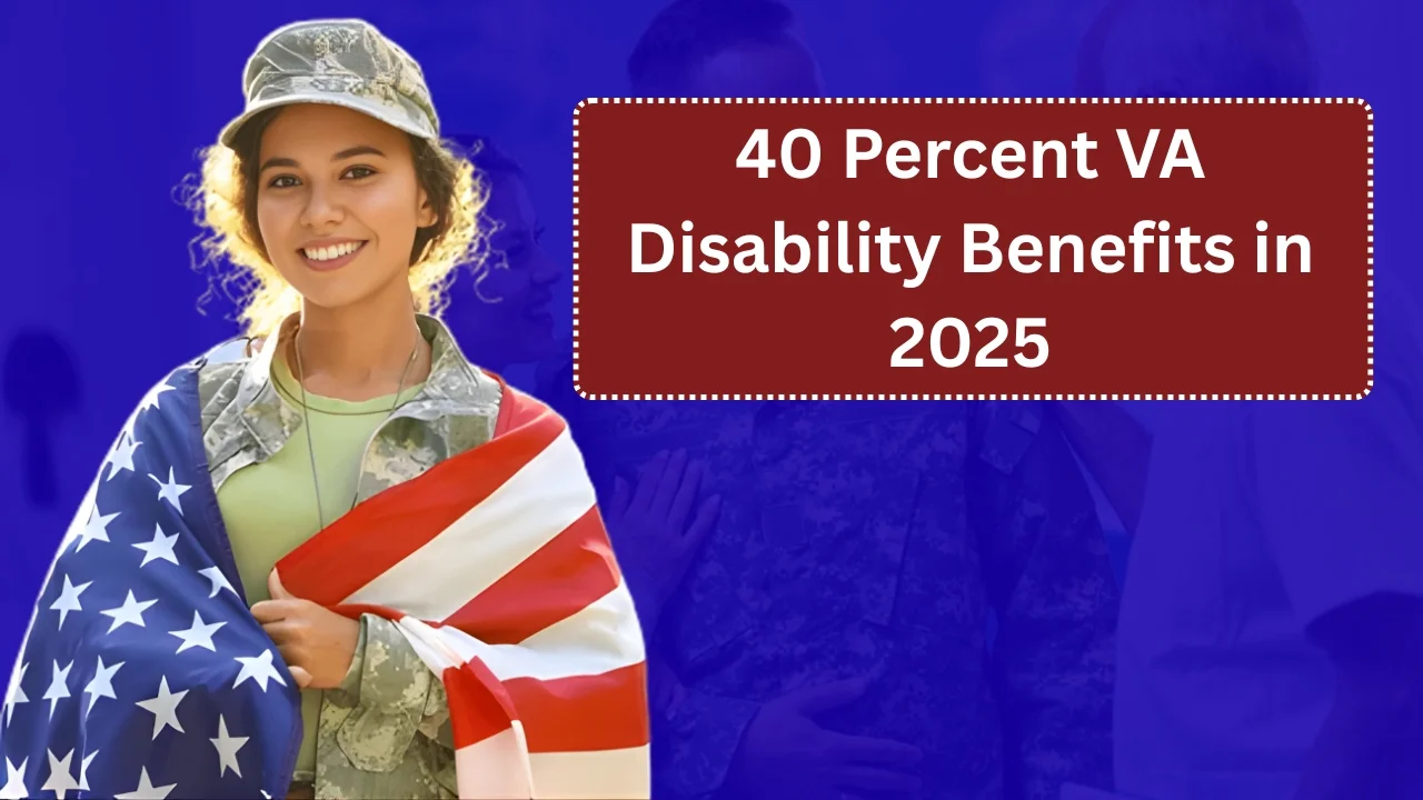 40 Percent VA Disability Benefits in 2025