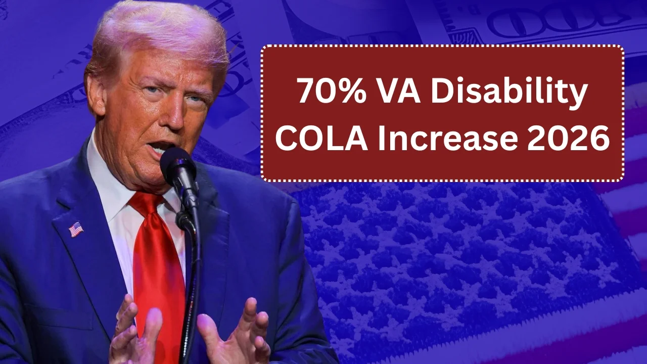 70% VA Disability COLA Increase 2026