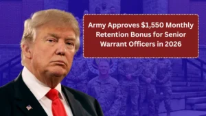 Army Approves $1,550 Monthly Retention Bonus for Senior Warrant Officers in 2026