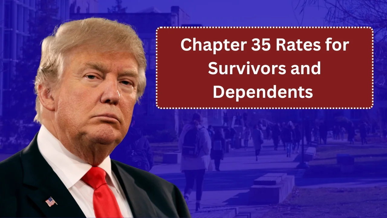 Chapter 35 Rates for Survivors and Dependents