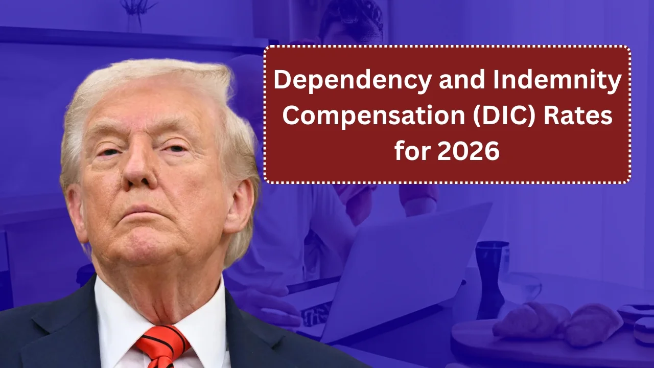 Dependency and Indemnity Compensation (DIC) Rates for 2026