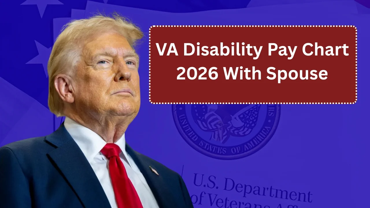 VA Disability Pay Chart 2026 With Spouse