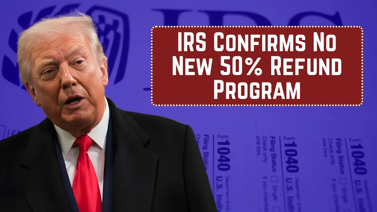IRS Confirms No New 50% Refund Program