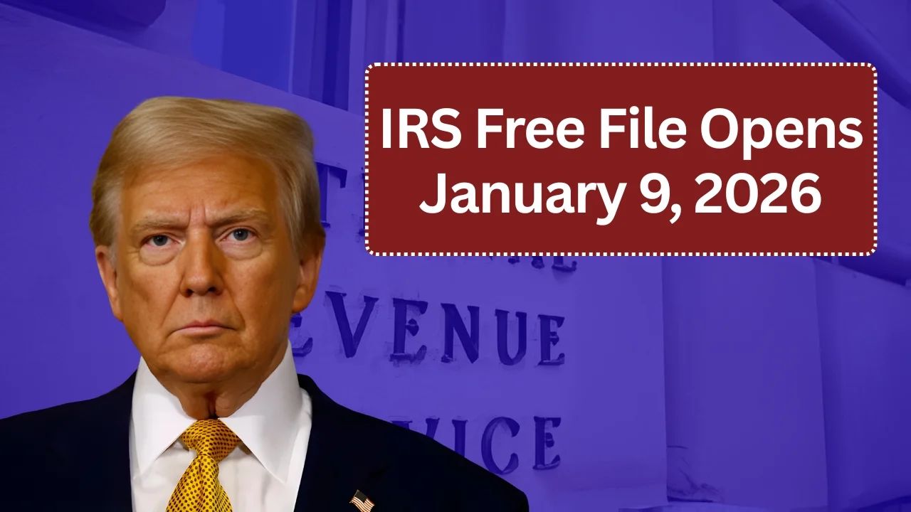 IRS Free File Opens January 9, 2026