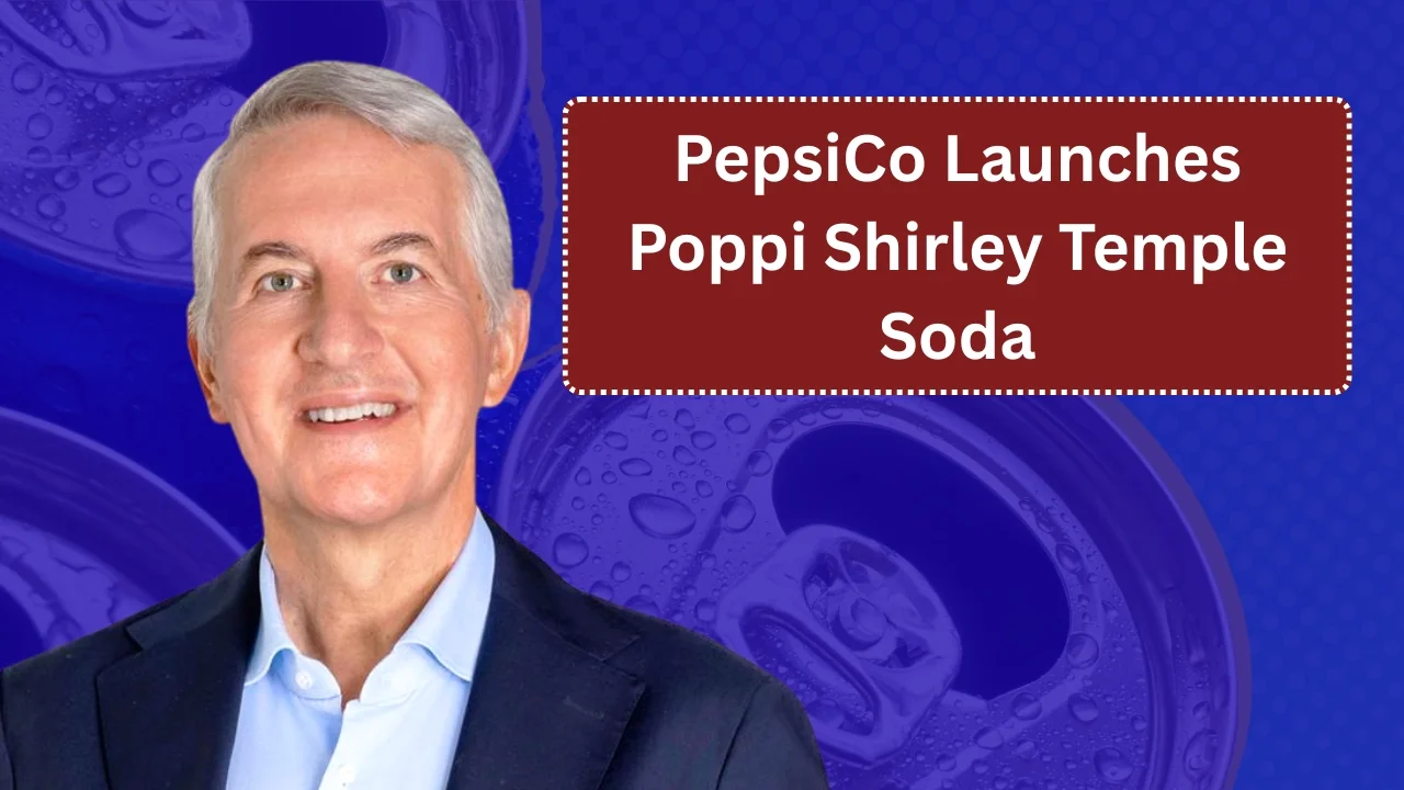 PepsiCo Launches Poppi Shirley Temple Soda
