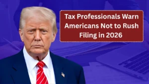 Tax Professionals Warn Americans Not to Rush Filing in 2026 as Major IRS Changes Take Effect