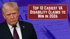 Top 10 Easiest VA Disability Claims to Win in 2026