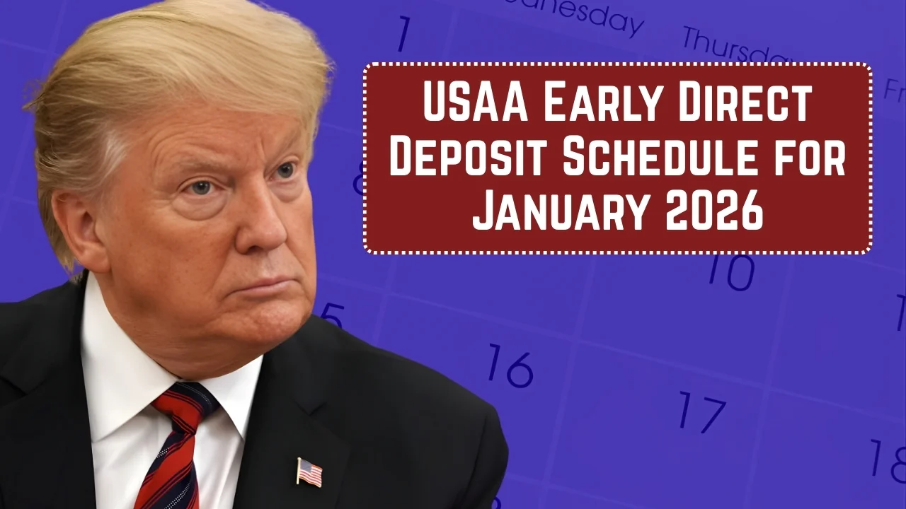 USAA Early Direct Deposit Schedule for January 2026